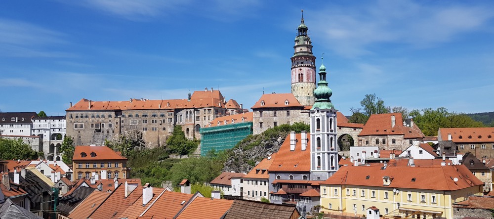 Výhled na Český Krumlov